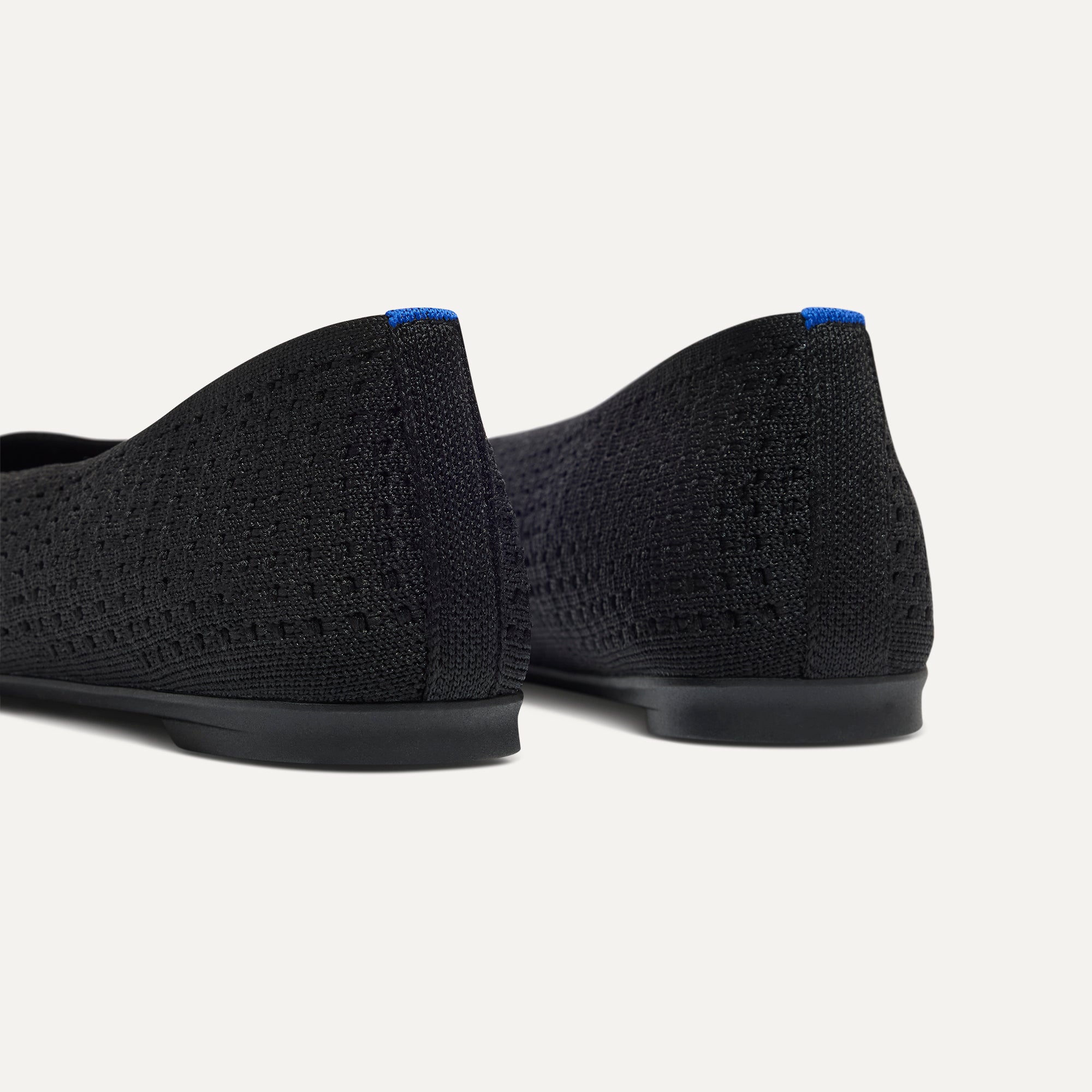 The Max Square Ballerina - Black Mesh
